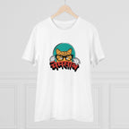 Men's PC Cotton Mamsab Printed T Shirt (Color: White, Thread Count: 180GSM)
