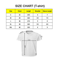 Men's PC Cotton Made In India Printed T Shirt (Color: White, Thread Count: 180GSM)