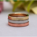 Women's Multi Color 3 Pieces Adjustable Bracelets &amp; Rings
