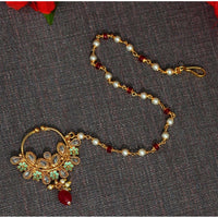 Women's Rani Color Nose Nath