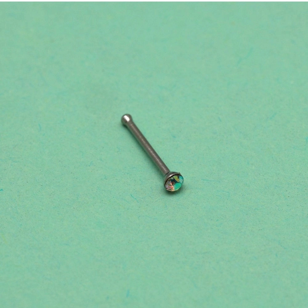 Women's Multi Color Nose Pin Combo Of Aprox 40 Pieces