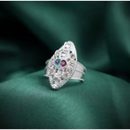 Women's Multi Color Assorted Design Toe Rings Combo Of 2 Pairs