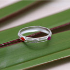 Women's Multi Color Assorted Design Adjustable Toe Rings Combo Of 6 Pairs
