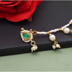 Women's Green Color Nose Nath