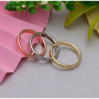 Women's Multi Color 3 Pieces Adjustable Bracelets &amp; Rings