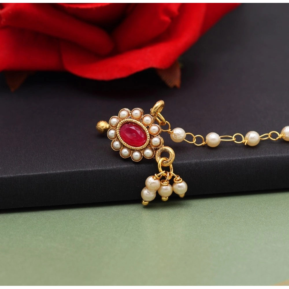 Women's Rani Color Nose Nath