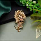 Women's Gold Color Nose Pin