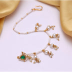 Women's Green Color Nose Nath