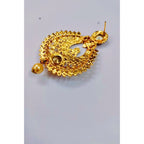 Women's Rose Gold Plated Alloy Earrings (Gold)
