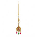 Women's Rose Gold Plated Alloy Necklace &amp; Earings Set (Multicolor)