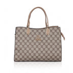 Women's Faux Leather Printed Handbag (Hilver)