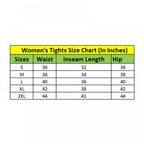 Women's Polyester Solid Ankle length High Waisted Tights (Maroon)
