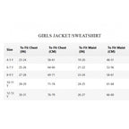 Girl's Fleece Embellished Long Sleeves Sweatshirt (Navy Blue)