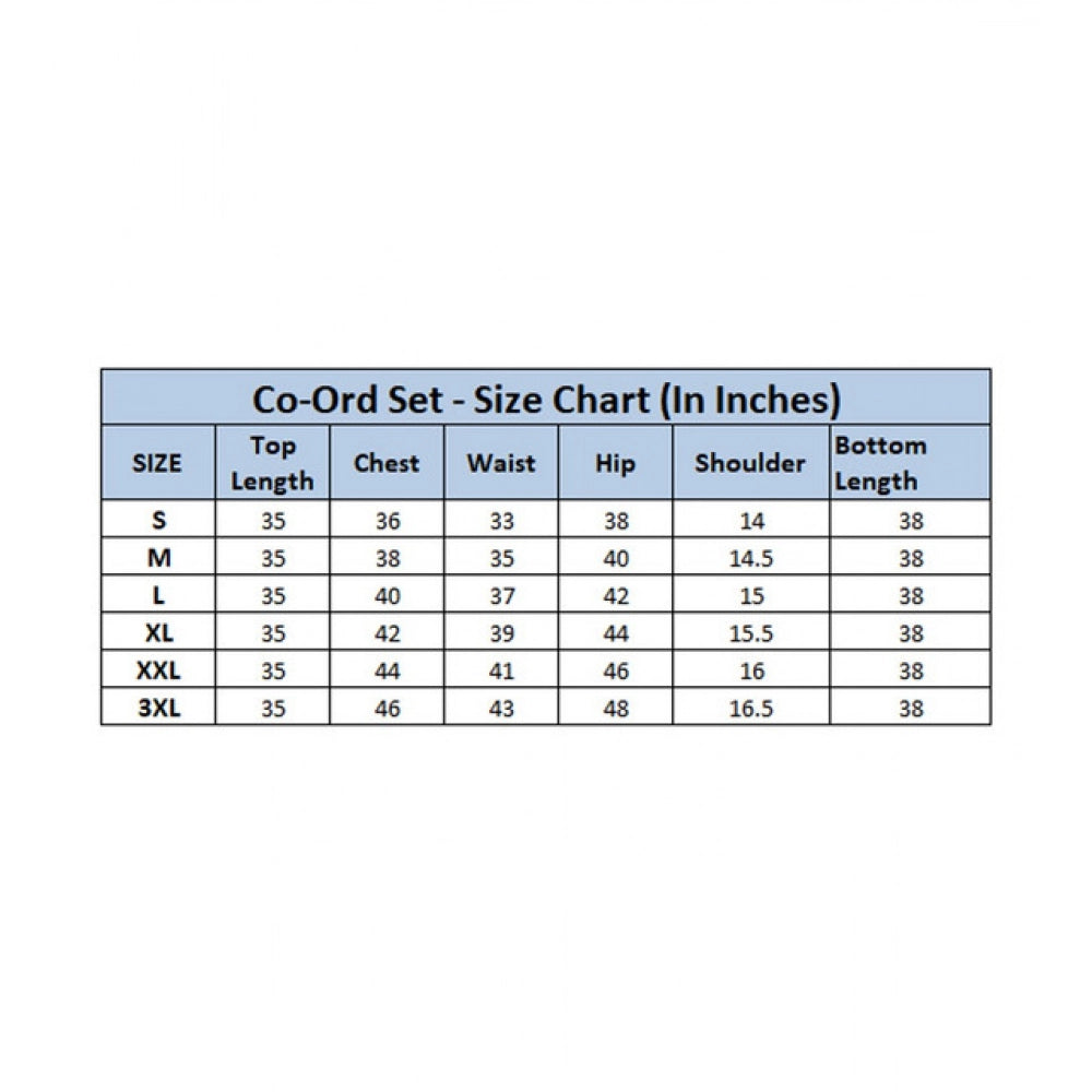 Women's Polyester Lycra Tie And Dye Cap Sleeve Co-Ord Set (Multicolor)