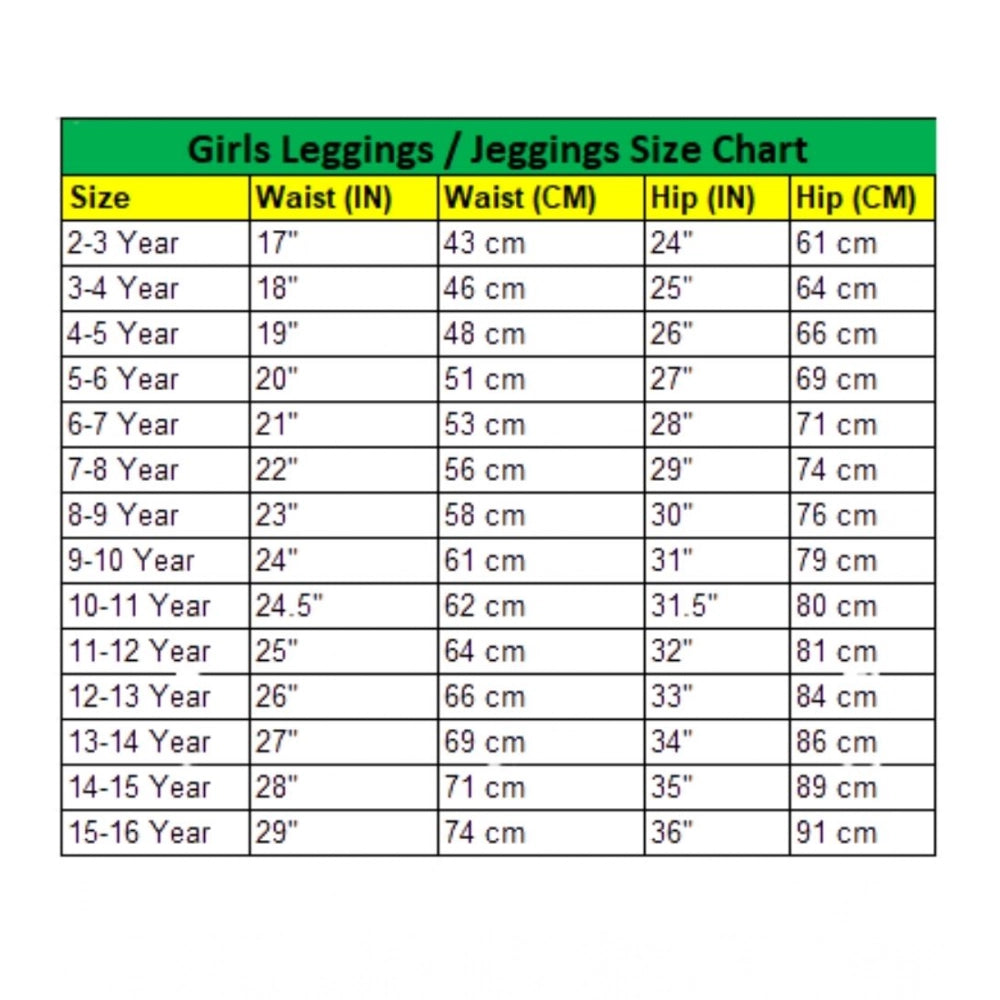 Girl's Cotton Lycra Printed Elasticated Leggings (Light Pink)